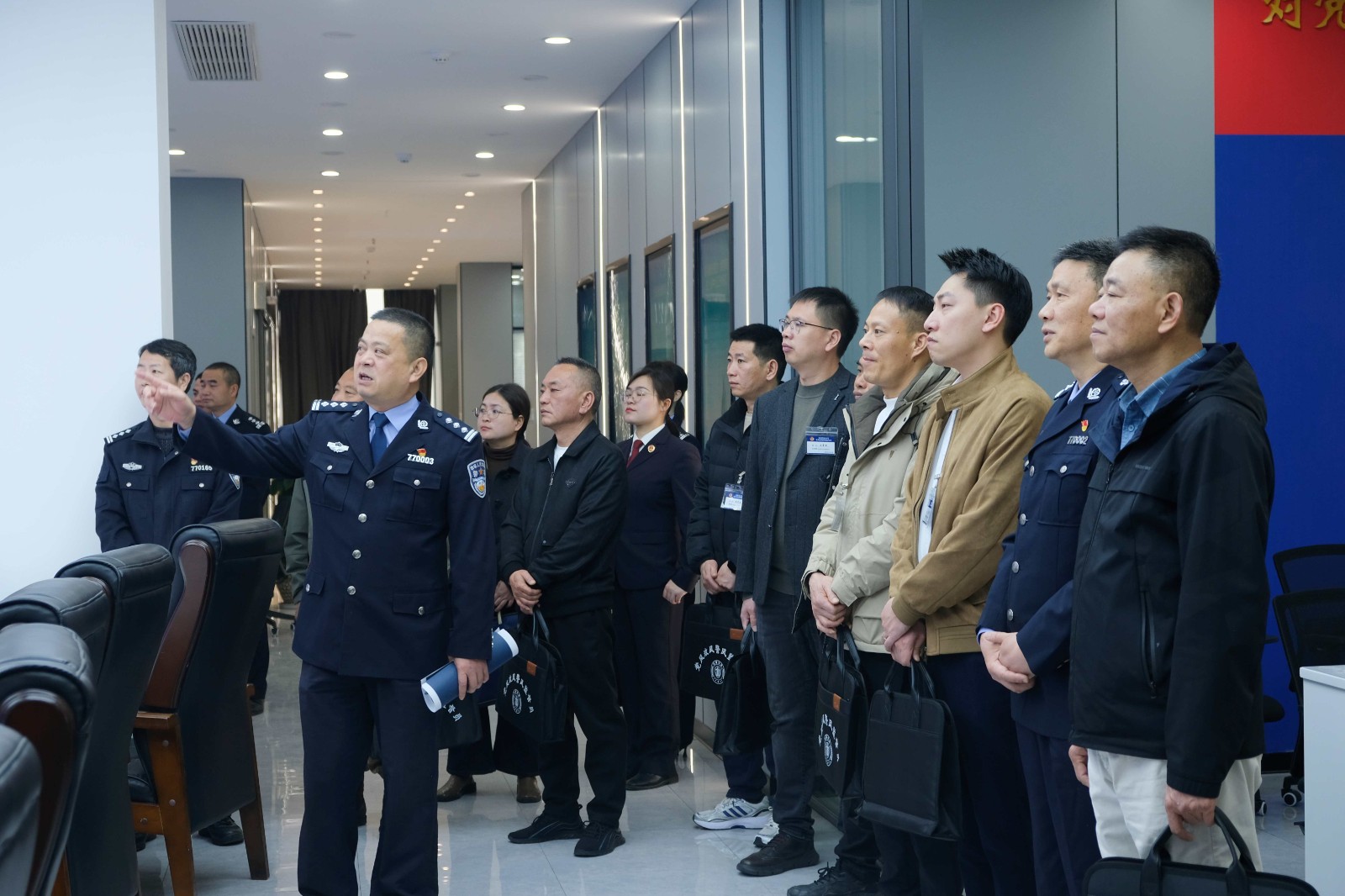 熱烈祝賀易順建工集團有限公司總經理李晉恒受聘松溪縣公安局黨風政風警風監督員